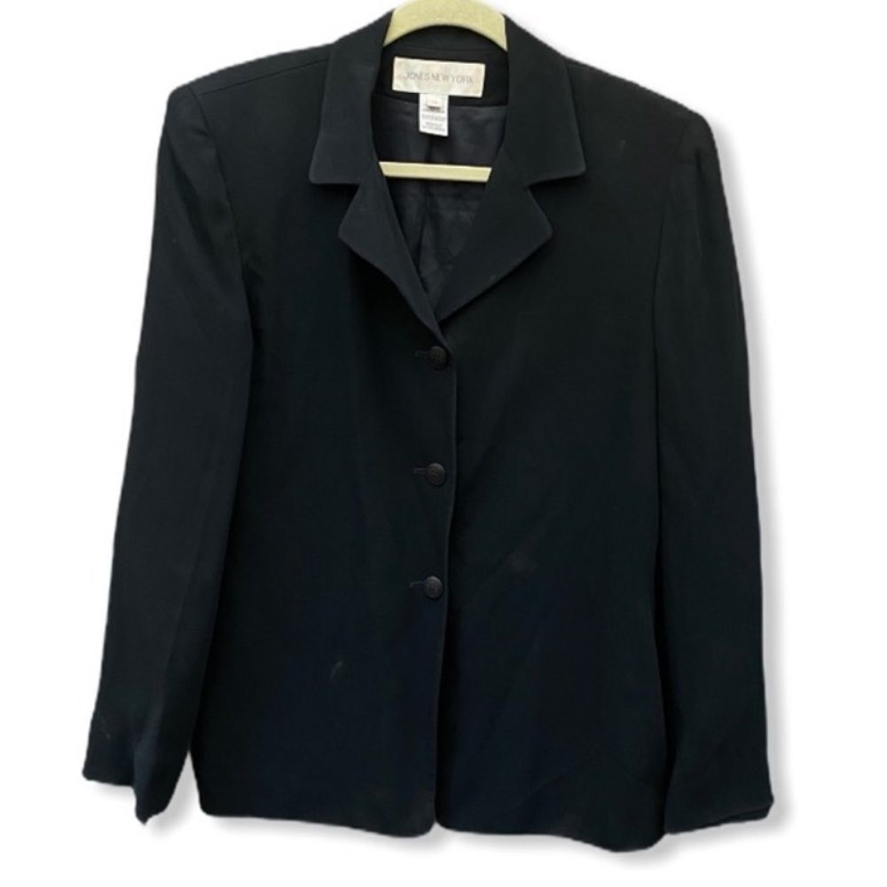 Vintage Jones New York Blazer Black‎